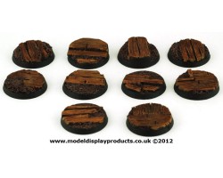 25mm Sci-fi Trench Bases